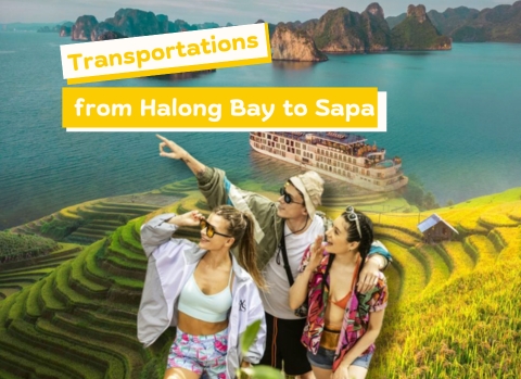 Transportations from Sapa to Halong Bay