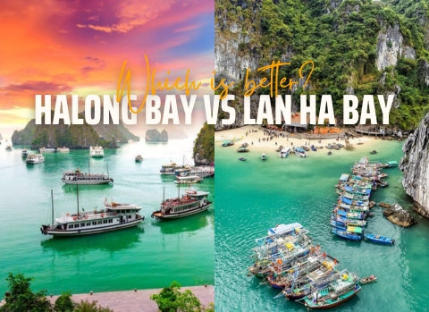 Halong Bay or Lan Ha Bay: Which one is BETTER?