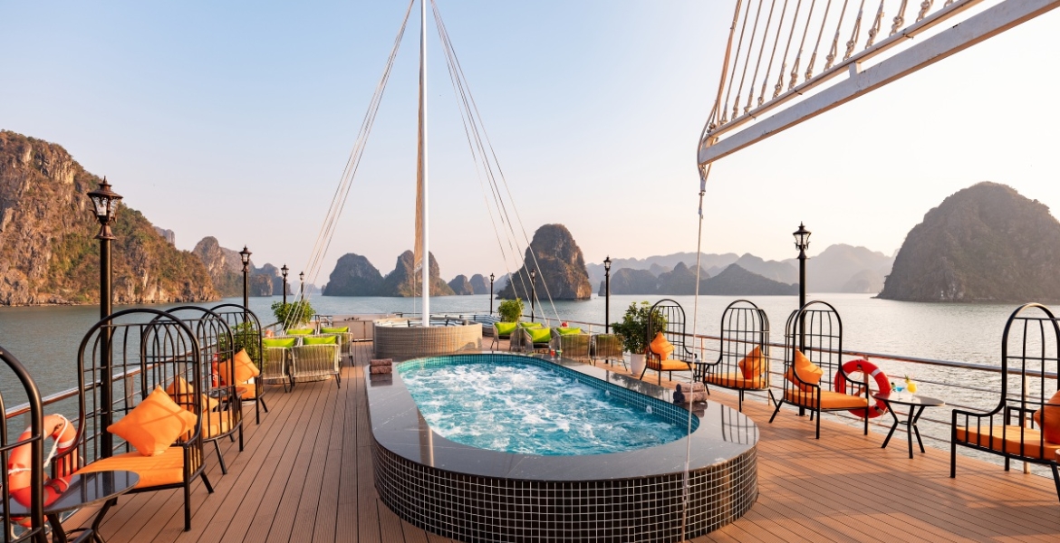 Amethyst Day Cruise Sundeck
