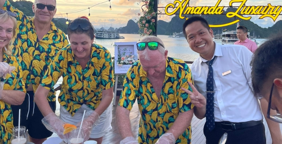 Cooking class on cruise