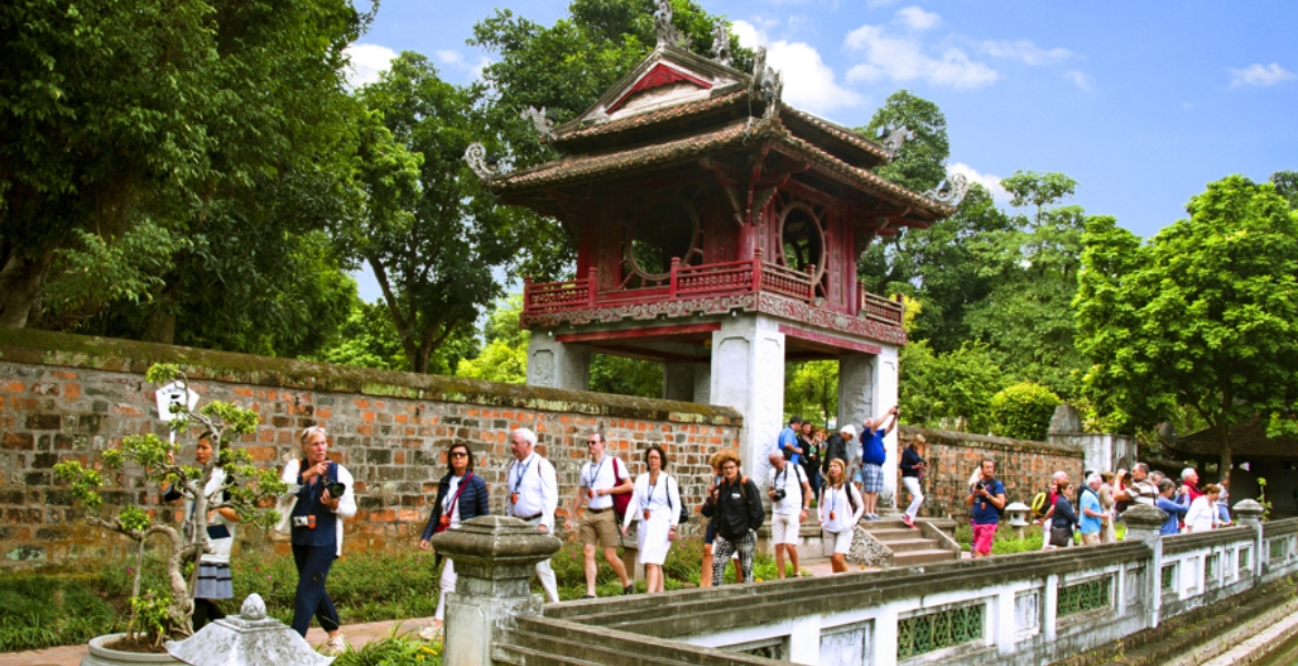 Temple of Literature in Hanoi